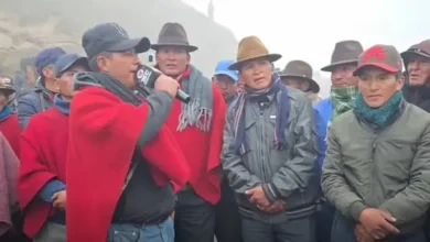 Alausí exige renuncia de dirigente indígena de Chimborazo