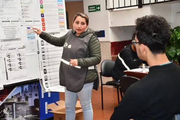 CNE Chimborazo habilitó 9.107 miembros de Juntas Receptoras del Voto
