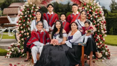 Luis Alfonso Chango se casó con Solange Solís en la "boda del año"