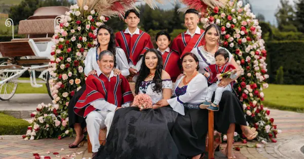 Luis Alfonso Chango se casó con Solange Solís en la "boda del año"