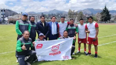 Centro de deportes Espoch impulsa el deporte universitario.