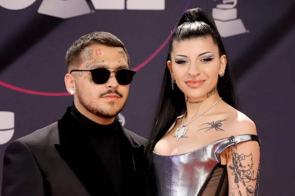 Christian Nodal y su disputa pública contra su expareja Cazzu