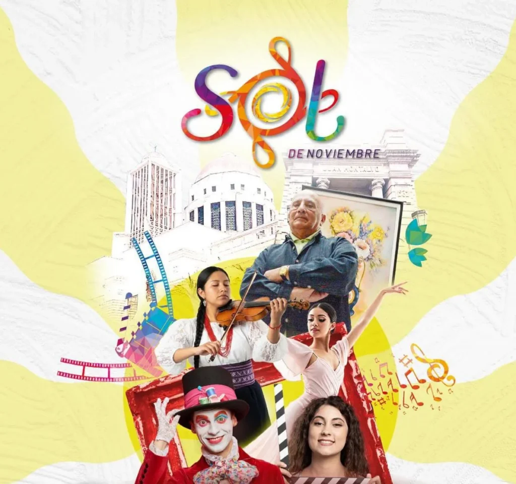 Cierre de vías en Ambato lanzamiento del Sol de Noviembre.