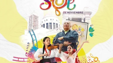 Cierre de vías en Ambato lanzamiento del Sol de Noviembre.