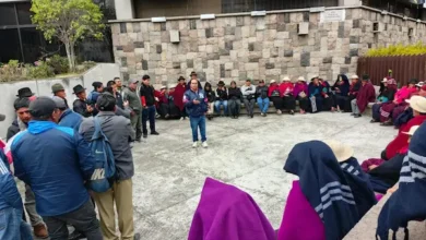 Comunidad pide a la Prefectura de Chimborazo continuar con obra vial