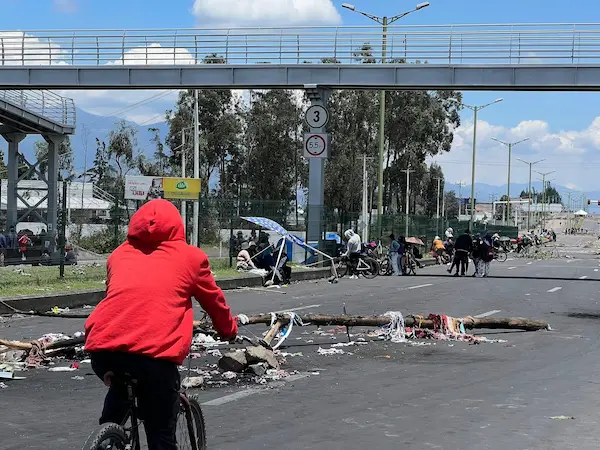 Comunidades de Imbabura afirman que el paro nacional continúa