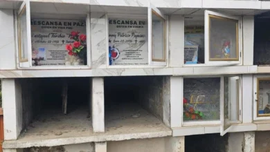 Dañan y manipulan tumbas del cementerio de Caluma.