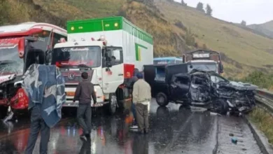 Fatal accidente en la vía Ambato Guaranda deja 2 muertos.
