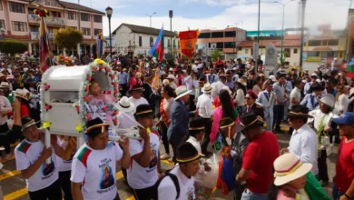 Fiesta del Inga Palla y culto a Santa Lucía en Tisaleo.