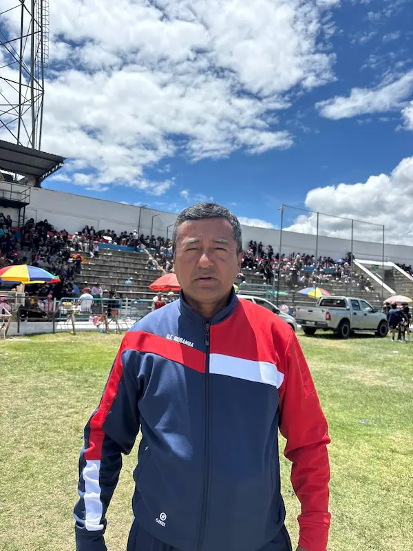 Jorge Orozco, Inspector de la Unidad Educativa Riobamba.