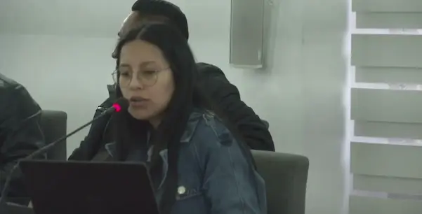 Jésica Guamán, directora financiera del Municipio Riobamba.