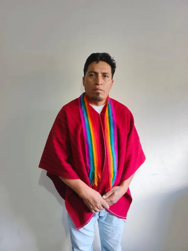 Juan Padilla, director provincial de Pachakutik Chimborazo