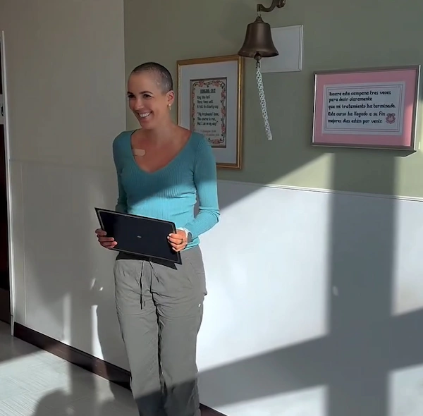 La Flaca Guerrero celebró su victoria contra el cáncer