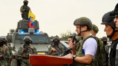 Noboa envía ley urgente para donaciones a Policía y FF. AA.