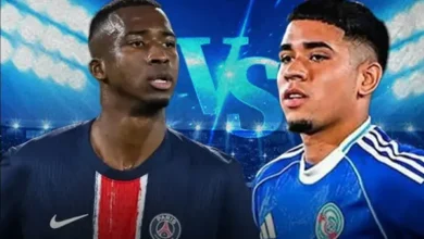 PSG vs Racing de Estrasburgo: Pacho se enfrenta a Páez.