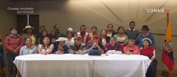 Conaie desafía etiquetas de ‘terroristas’: ratifica paro nacional y exige derechos