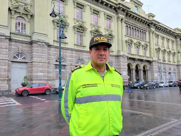 Coronel Julio Camacho, comandante de la Subzona Chimborazo N°6