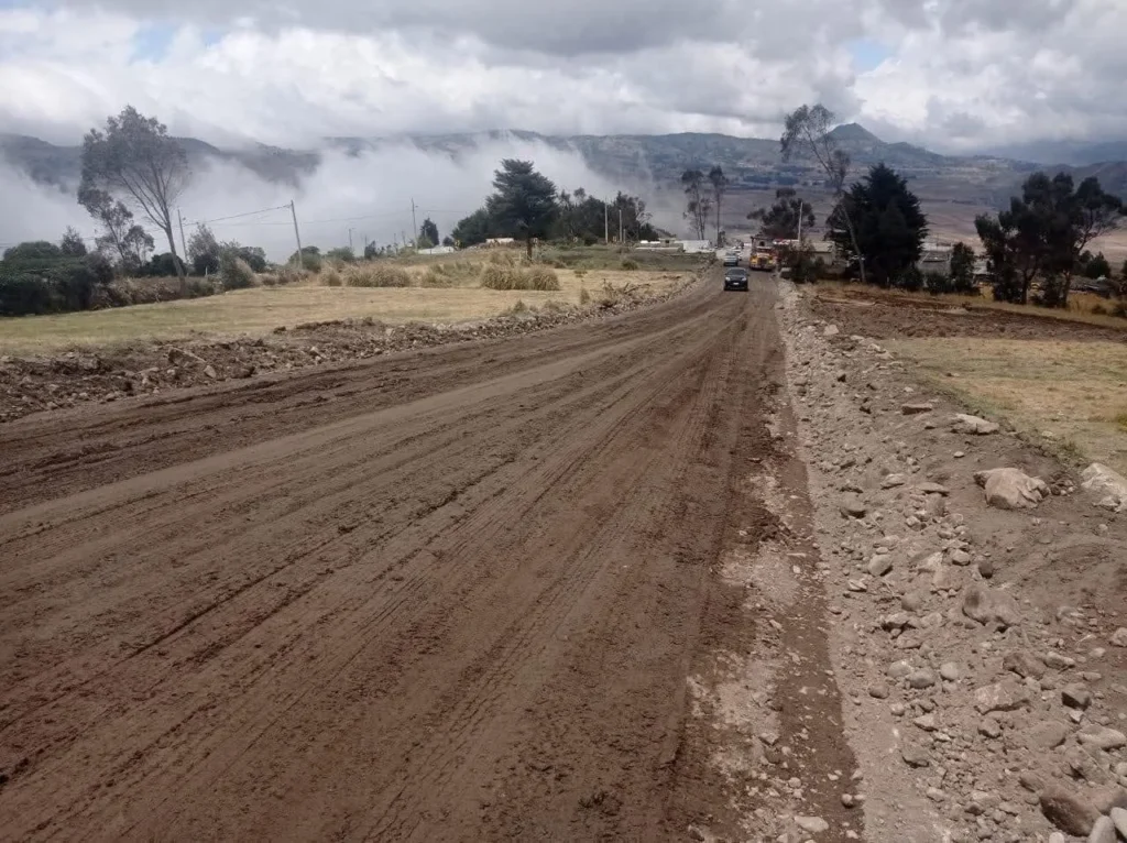 Proyecto vial Latacunga La Maná sin crédito internacional.