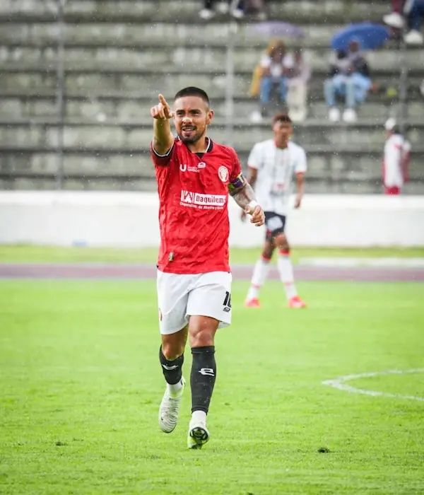 El capitán de Daquilema FC.