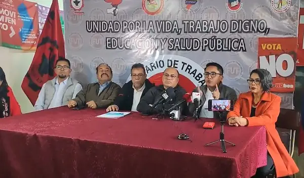 UNE y FUT convocan movilización para el 12 de noviembre