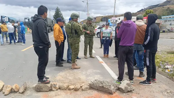 Cierre vial en Palmira por Paro Nacional