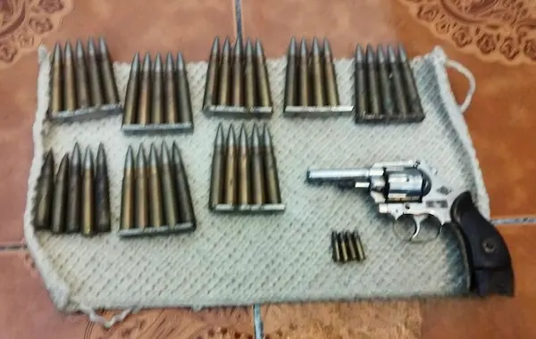 Arma de fuego y municiones