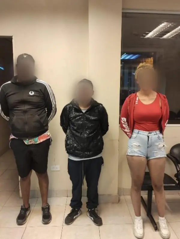 Policía Nacional detuvo a 3 personas por robo en Riobamba