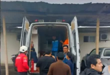 Bomberos de Cumandá auxiliaron a una mujer herida