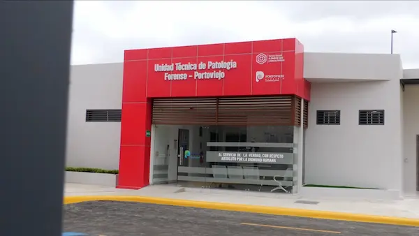Los cadáveres fueron trasladados a la Unidad Técnica de Patología Forense de Portoviejo