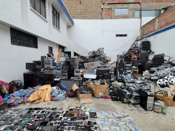 Policía destruyó 4.700 evidencias de delitos en Chimborazo