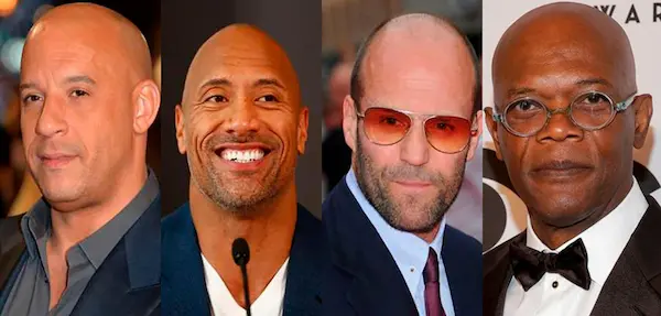 Famosos calvos