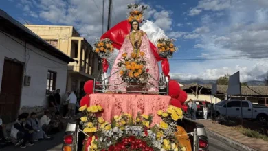 Fiestas en honor a Santa Teresita del Niño Jesús en Guano