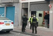 Intento de robo en local de celulares en el centro de Riobamba