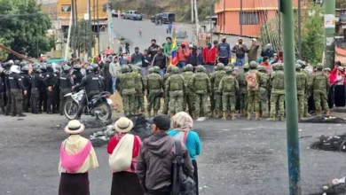 Ejército habilita la vía Riobamba–Guaranda y garantiza la seguridad ciudadana