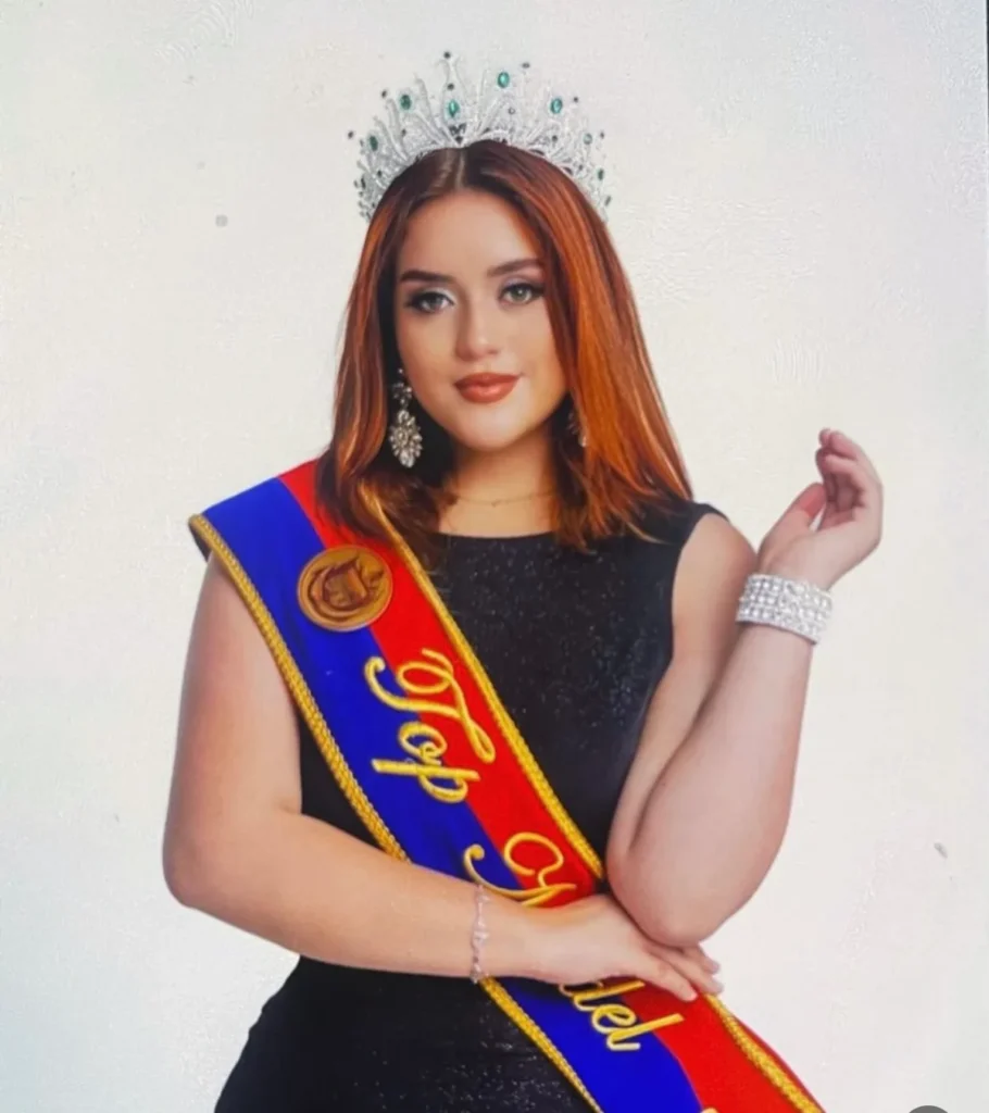 María Paz Basantes joven promesa del modelaje en Riobamba