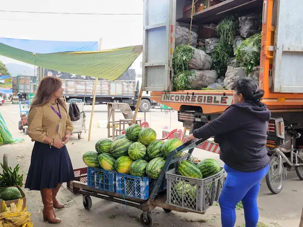 Durante el recorrido se verificó el normal funcionamiento de la dinámica del centro de comercio