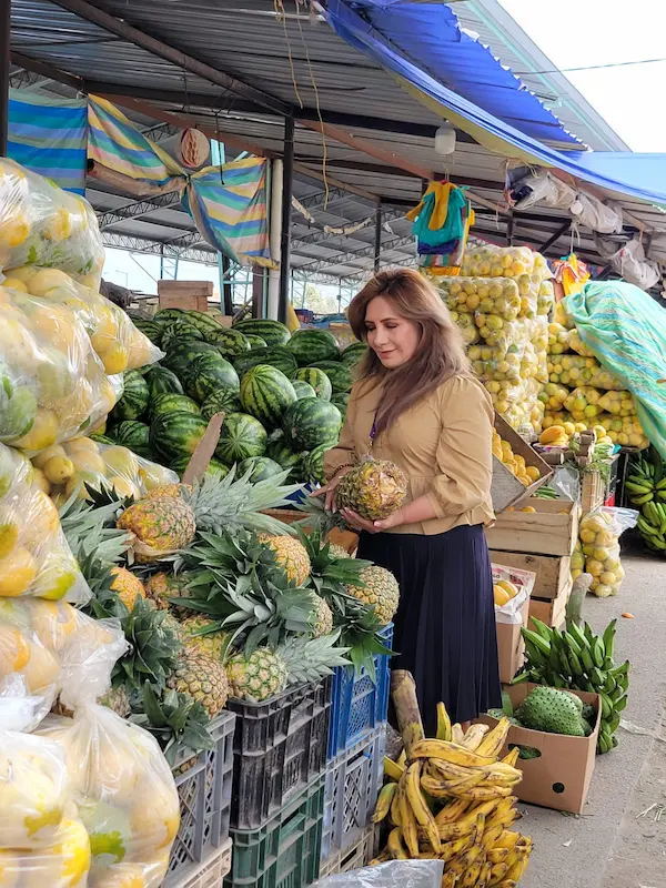 La comisaria no solo verificó precios, sino la calidad de los productos