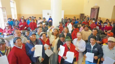 Gobierno nacional entregó USD 1 millón para Chimborazo