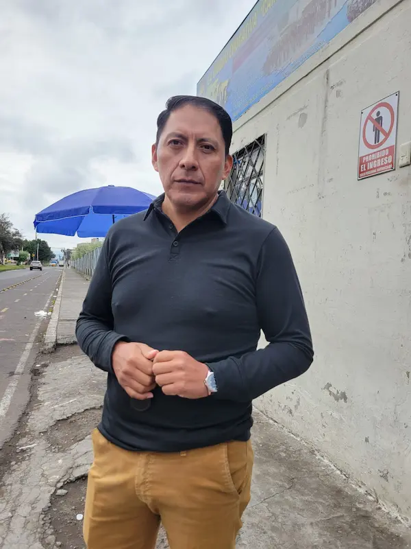 José Marca, presidente del Comité Central de Padres de Familia