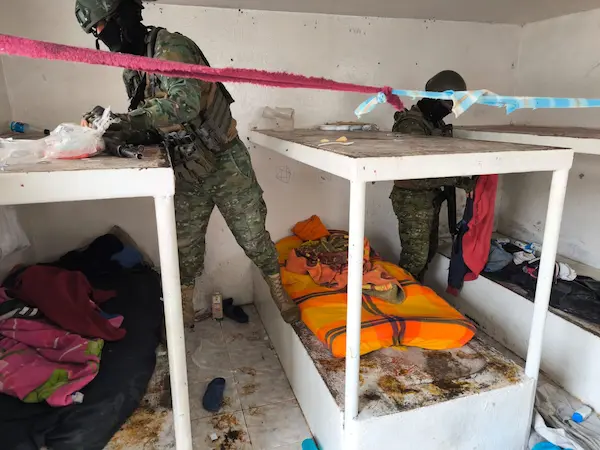 Ejército ejecutó operación militar en la cárcel Riobamba