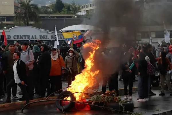 Paro Nacional Ecuador | Estado vial hoy 01 de octubre de 2025