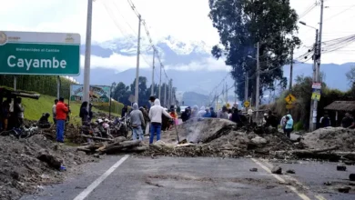 Paro Nacional Ecuador | Estado vial hoy 14 de octubre de 2025