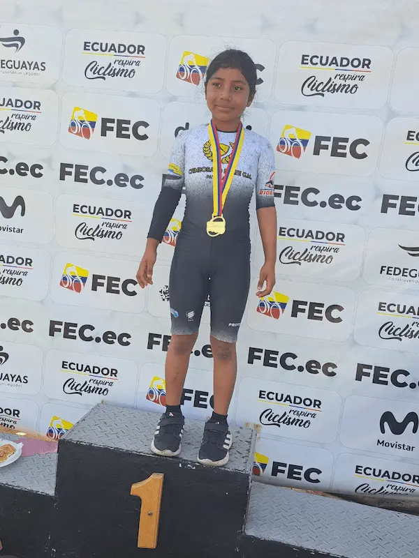 Deportista de Chimborazo ganó medalla de oro en patinaje