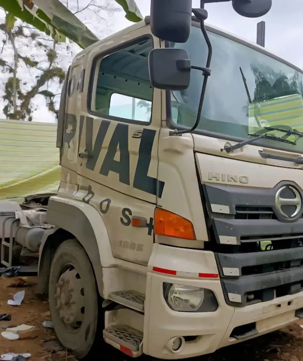Policía de Cumandá recuperó tráiler robado en Pallatanga