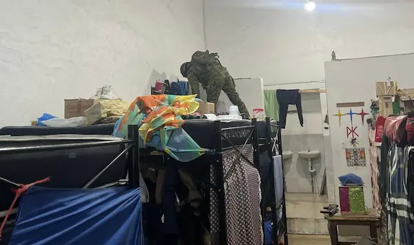 Con total detenimiento, los Héroes de la Patria revisaron cada espacio, en los mismos que se toparon con varias novedades