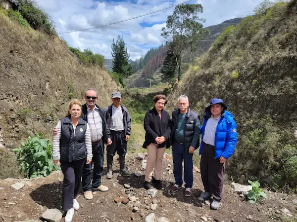 Miembros del Comité Cívico y ciudadanos comprometidos