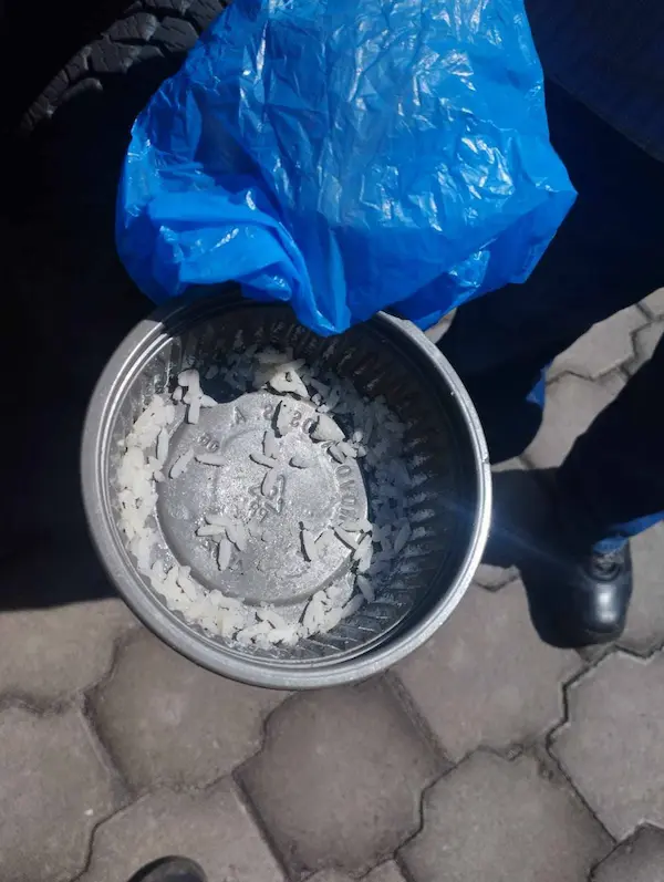 Veneno que habrían ingerido los perros