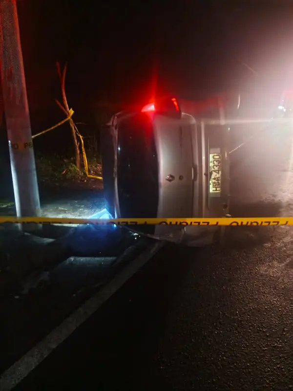 1 muerto en accidente de tránsito en vía Riobamba - Ambato