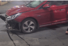 Accidente centro de Riobamba