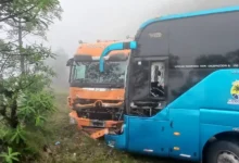 Accidente en la vía Pallatanga deja varios heridos que fueron atendidos inmediatamente